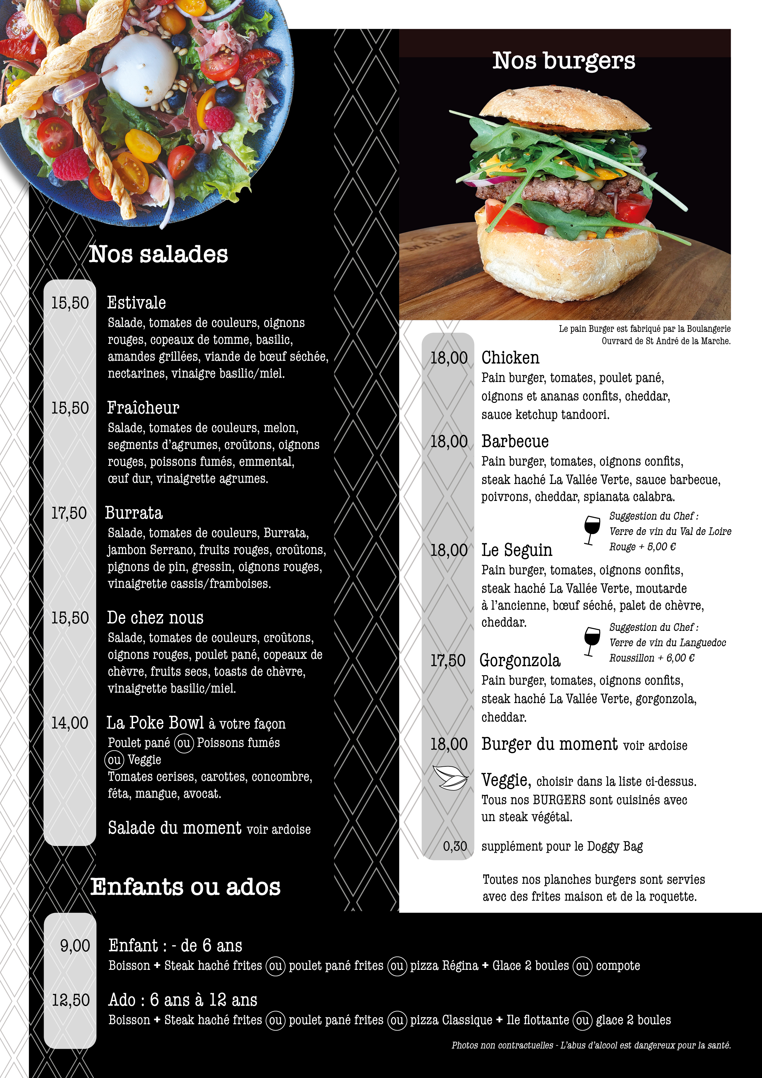 page salade