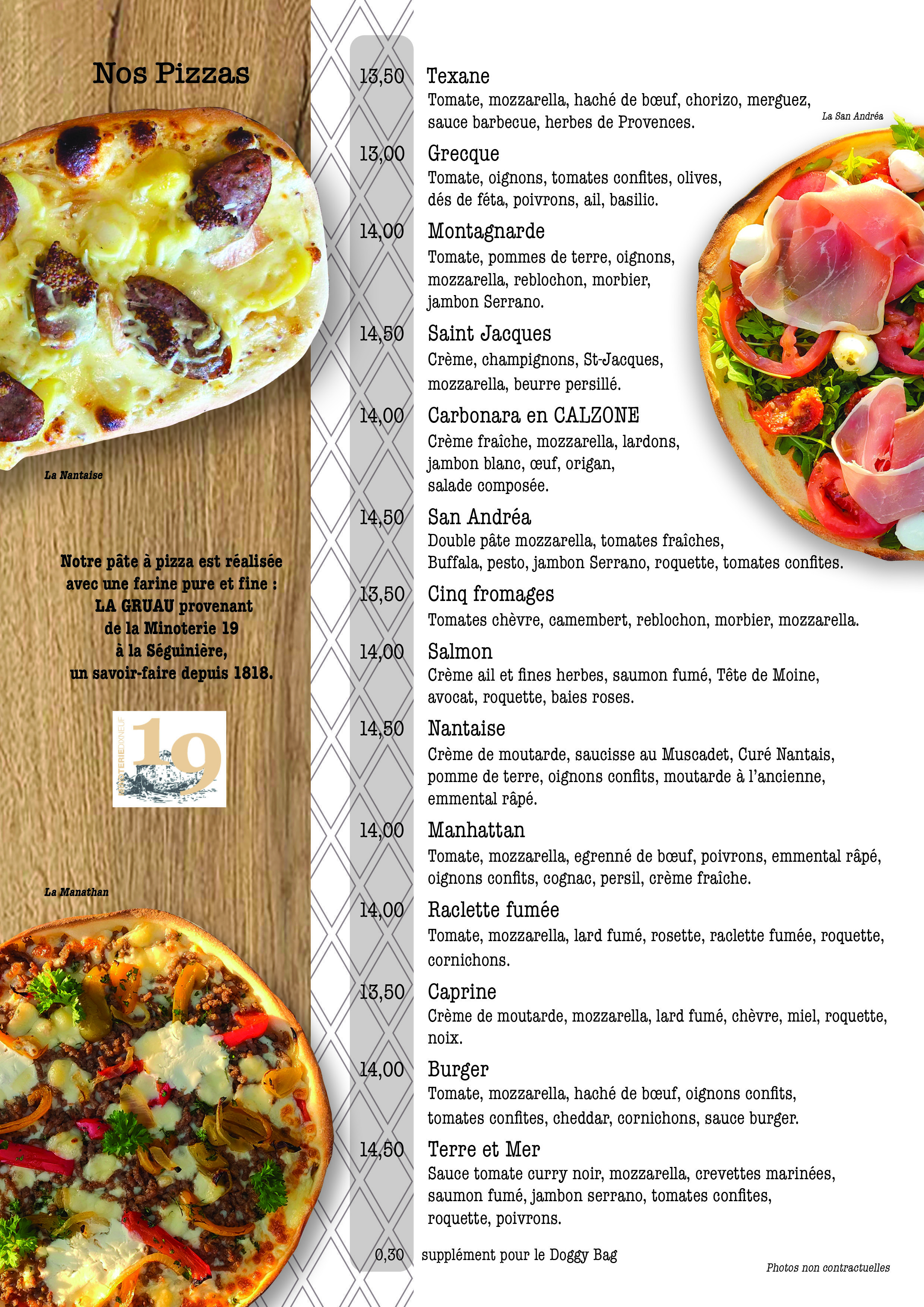 pizzas sur place 2023