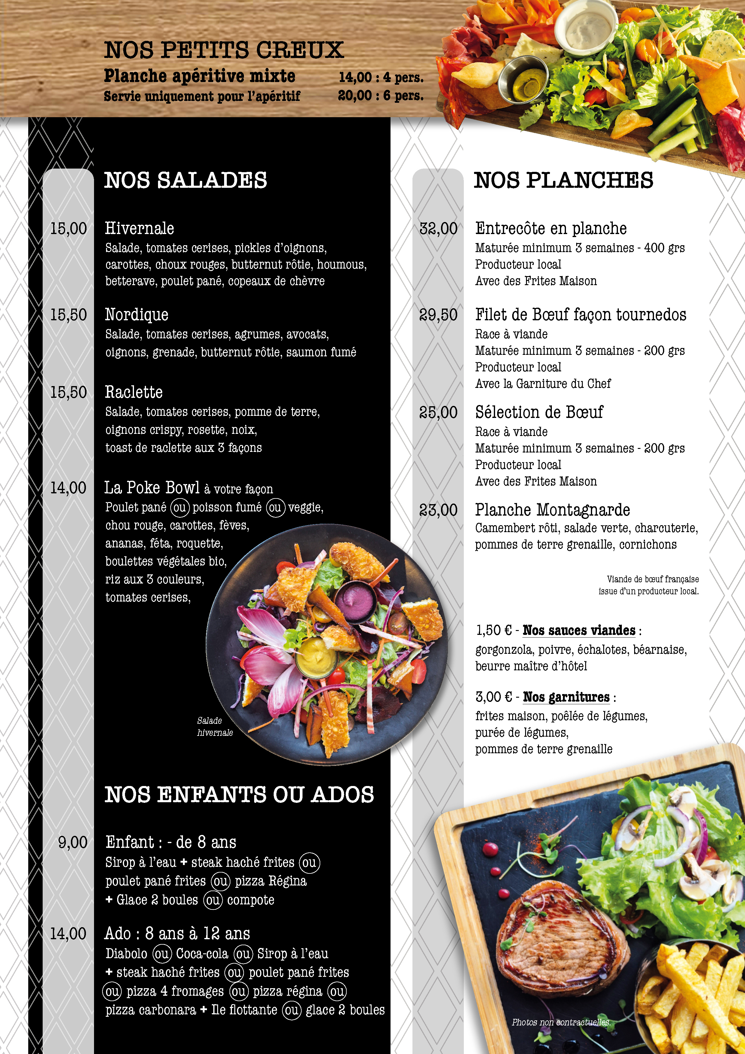 salade planche carte hiver 2025